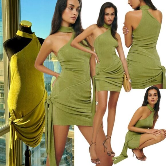 reformation luna knit dress Reformation | Dresses | Reformation Nwot Luna Knit Dress Avocado Sz L